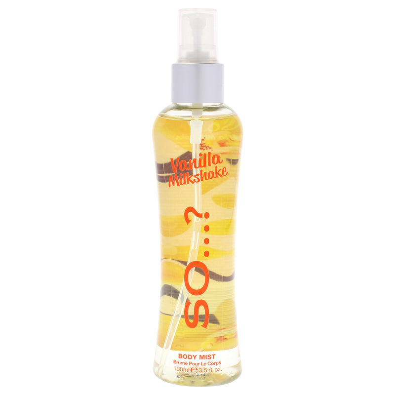 So…? Vanilla Milkshake Body Mist by So…? for Women - 3.5 oz Body Mist