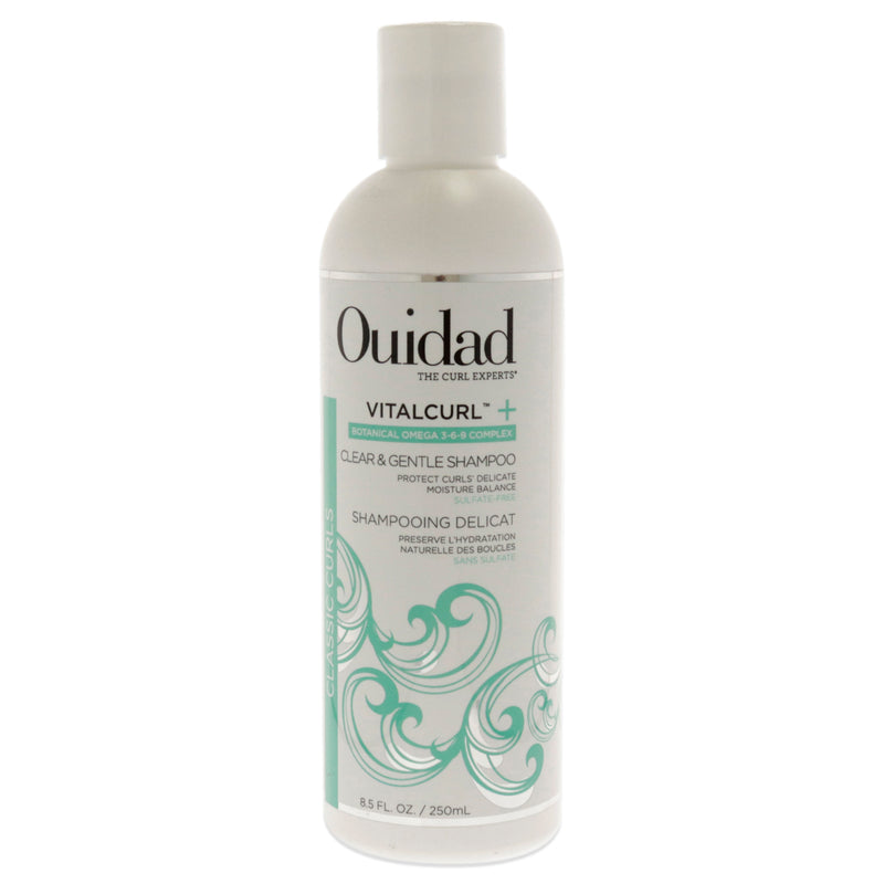 Ouidad VitalCurl Plus Clear and Gentle Shampoo by Ouidad for Unisex - 8.5 oz Shampoo