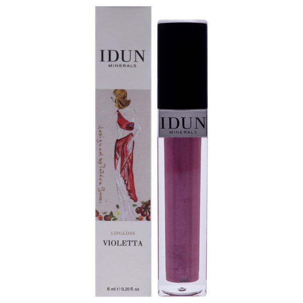 Idun Minerals Lipgloss - 005 Violetta by Idun Minerals for Women - 0.2 oz Lip Gloss