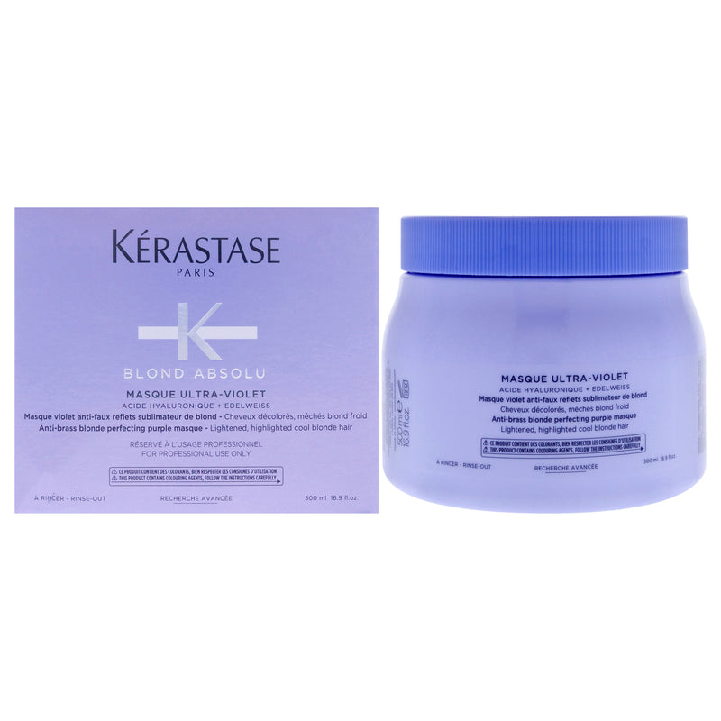 Kerastase Blond Absolu Ultra Violet Masque by Kerastase for Unisex - 16.9 oz Masque