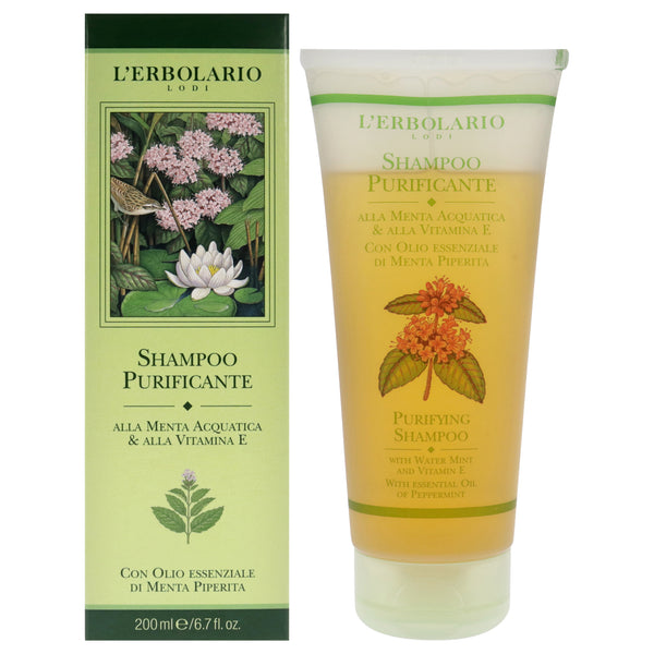 LErbolario Purifying Shampoo by LErbolario for Unisex - 6.7 oz Shampoo