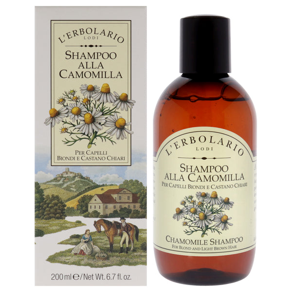 LErbolario Blond and Light Brown Hair Shampoo - Chamomile by LErbolario for Unisex - 6.7 oz Shampoo