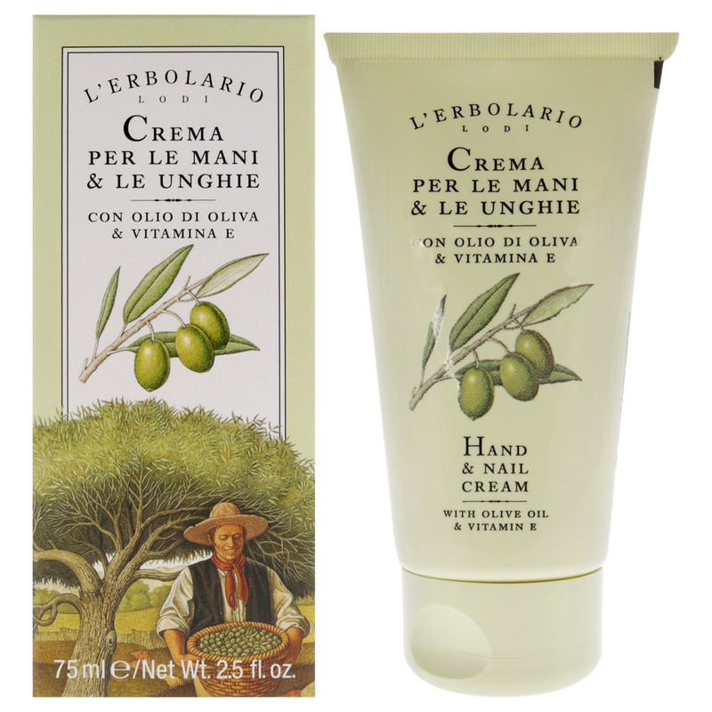 LErbolario Hand and Nail Cream by LErbolario for Unisex - 2.5 oz Cream