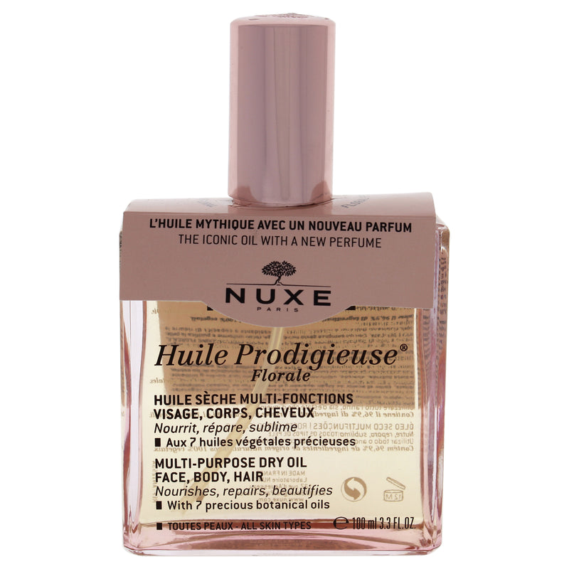 Nuxe Huile Prodigieuse Multi-Purpose Dry Oil - Florale by Nuxe for Unisex - 3.3 oz Oil