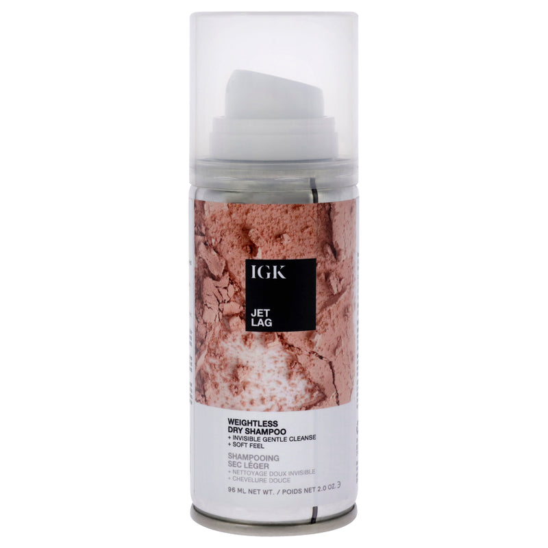 IGK Jet Lag Weightless Dry Shampoo by IGK for Unisex - 2 oz Dry Shampoo