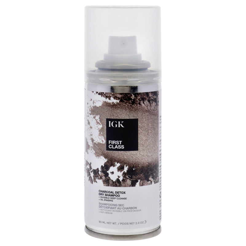 IGK First Class Charcoal Detox Dry Shampoo by IGK for Unisex - 2 oz Dry Shampo