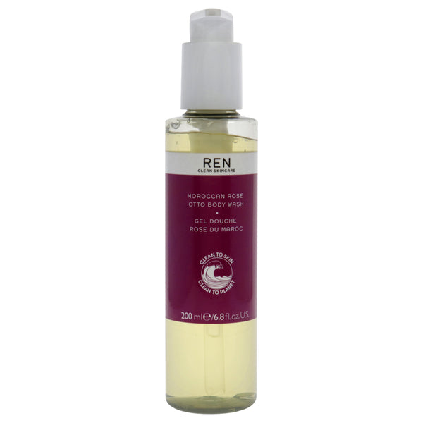 Ren Moroccan Rose Otto Body Wash by REN for Unisex - 6.8 oz Body Wash