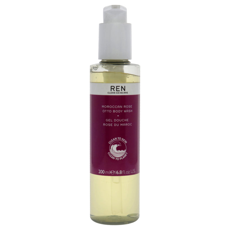 Ren Moroccan Rose Otto Body Wash by REN for Unisex - 6.8 oz Body Wash