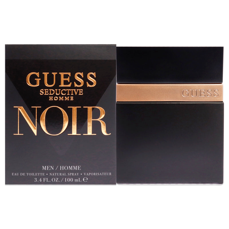 Guess Guess Seductive Homme Noir by Guess for Men - 3.4 oz EDT Spray