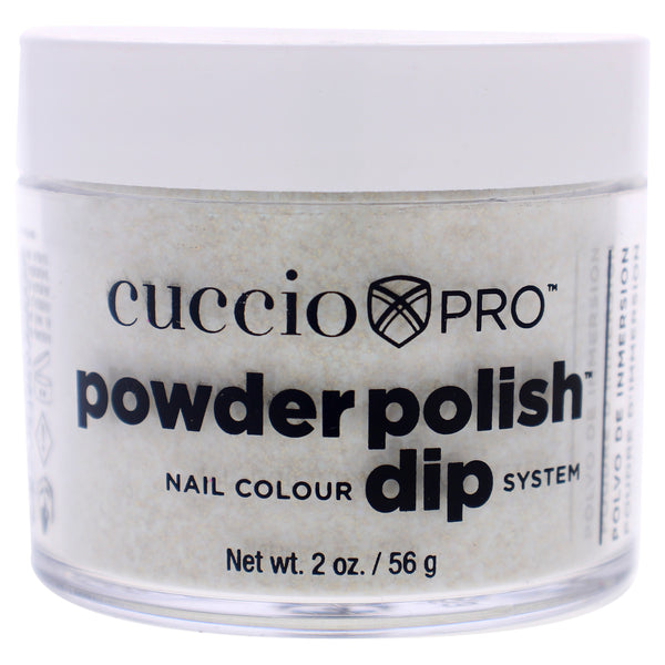 Cuccio Colour Pro Powder Polish Nail Colour Dip System - Gold Glitter by Cuccio Colour for Women - 1.6 oz Nail Powder