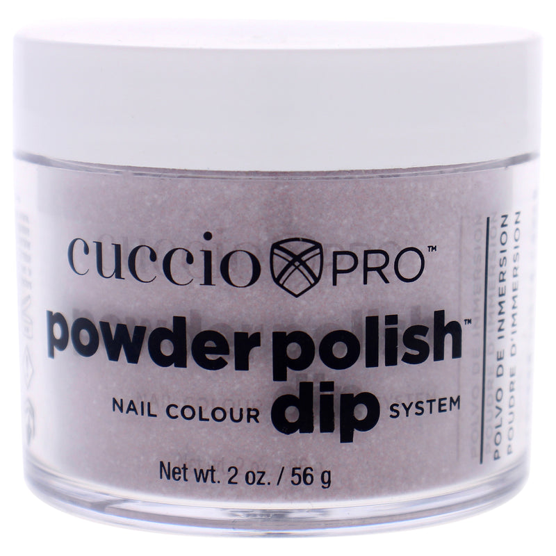 Cuccio Colour Pro Powder Polish Nail Colour Dip System - Ruby Red Glitter by Cuccio Colour for Women - 1.6 oz Nail Powder