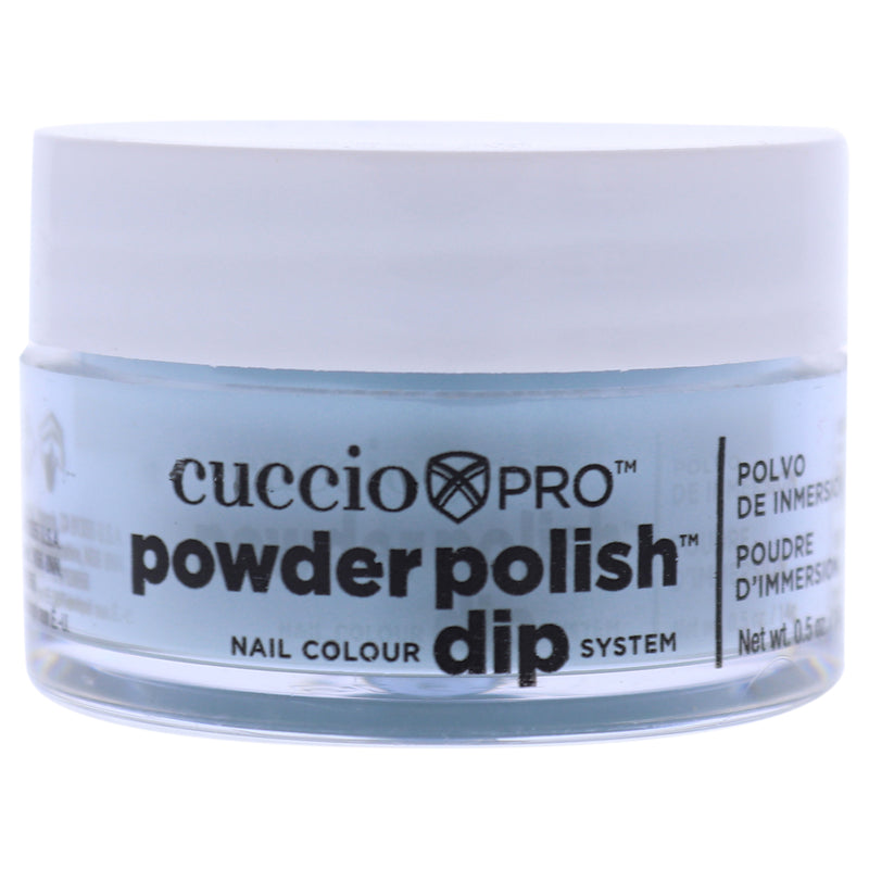 Cuccio Colour Pro Powder Polish Nail Colour Dip System - Denim Blue by Cuccio Colour for Women - 0.5 oz Nail Powder