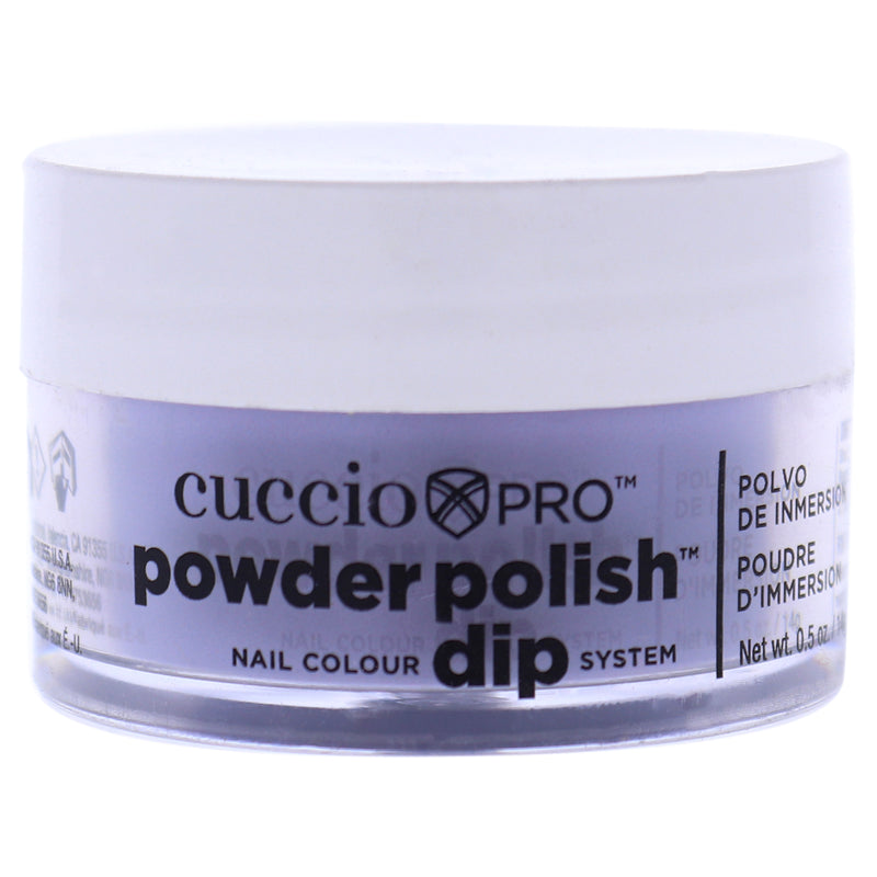 Cuccio Colour Pro Powder Polish Nail Colour Dip System - Muted Grape Purple by Cuccio Colour for Women - 0.5 oz Nail Powder