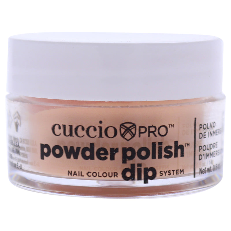 Cuccio Colour Pro Powder Polish Nail Colour Dip System - Bright Orange by Cuccio Colour for Women - 0.5 oz Nail Powder