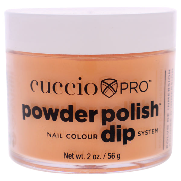 Cuccio Colour Pro Powder Polish Nail Colour Dip System - Carrot Orange by Cuccio Colour for Women - 1.6 oz Nail Powder