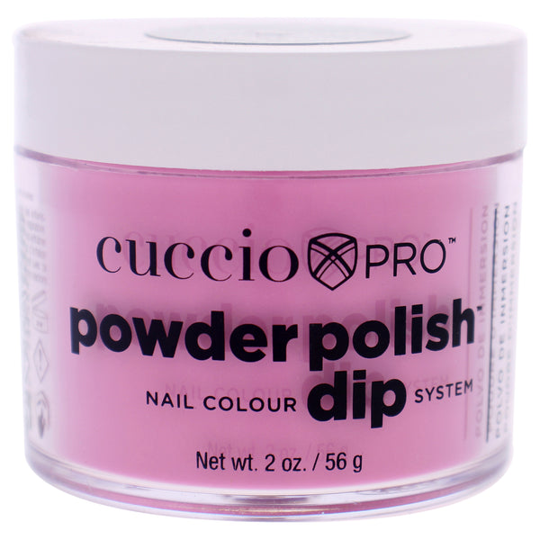 Cuccio Colour Pro Powder Polish Nail Colour Dip System - Bright Pink by Cuccio Colour for Women - 1.6 oz Nail Powder
