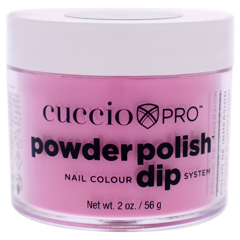 Cuccio Colour Pro Powder Polish Nail Colour Dip System - Bright Pink by Cuccio Colour for Women - 1.6 oz Nail Powder