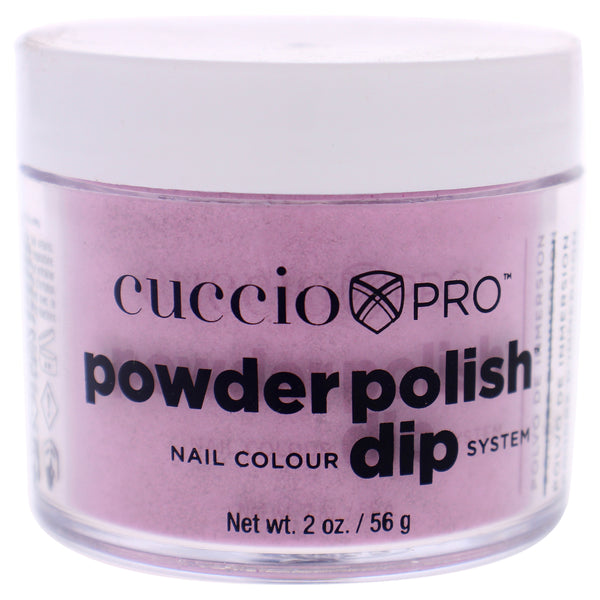 Cuccio Pro Pro Powder Polish Nail Colour Dip System - Deep Pink With Pink Glitter by Cuccio Pro for Women - 1.6 oz Nail Powder