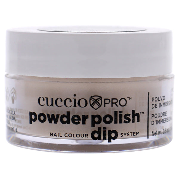 Cuccio Colour Pro Powder Polish Nail Colour Dip System - Iridescent Cream by Cuccio Colour for Women - 0.5 oz Nail Powder