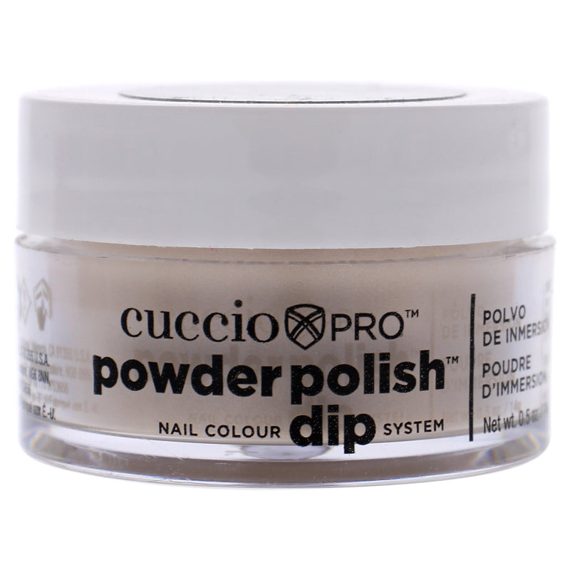 Cuccio Colour Pro Powder Polish Nail Colour Dip System - Iridescent Cream by Cuccio Colour for Women - 0.5 oz Nail Powder