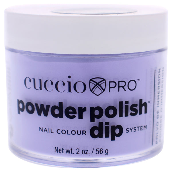 Cuccio Colour Pro Powder Polish Nail Colour Dip System - Pastel Purple by Cuccio Colour for Women - 1.6 oz Nail Powder