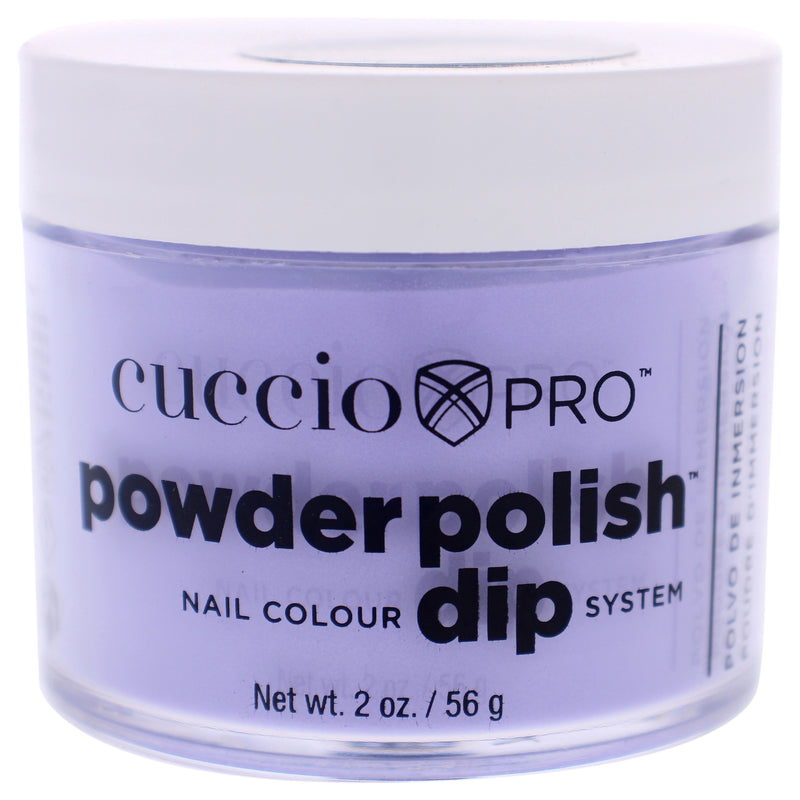 Cuccio Colour Pro Powder Polish Nail Colour Dip System - Pastel Purple by Cuccio Colour for Women - 1.6 oz Nail Powder