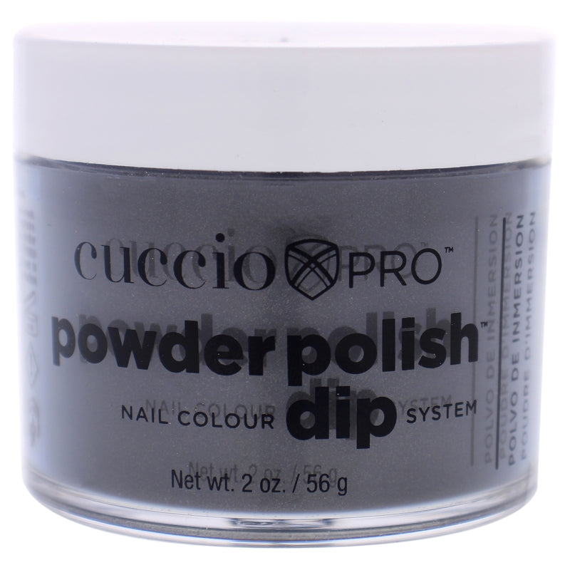 Cuccio Colour Pro Powder Polish Nail Colour Dip System - Silver With Grey Undertones by Cuccio Colour for Women - 1.6 oz Nail Powder