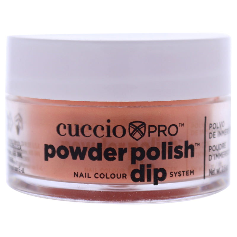 Cuccio Colour Pro Powder Polish Nail Colour Dip System - Tangerine Orange by Cuccio Colour for Women - 0.5 oz Nail Powder