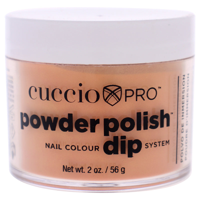 Cuccio Colour Pro Powder Polish Nail Colour Dip System - Tangerine Orange by Cuccio Colour for Women - 1.6 oz Nail Powder