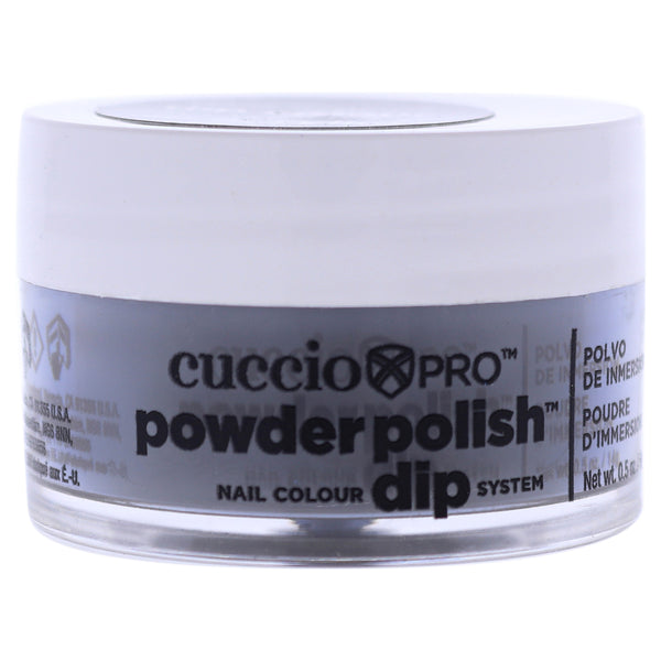 Cuccio Colour Pro Powder Polish Nail Colour Dip System - Noir Black by Cuccio Colour for Women - 0.5 oz Nail Powder