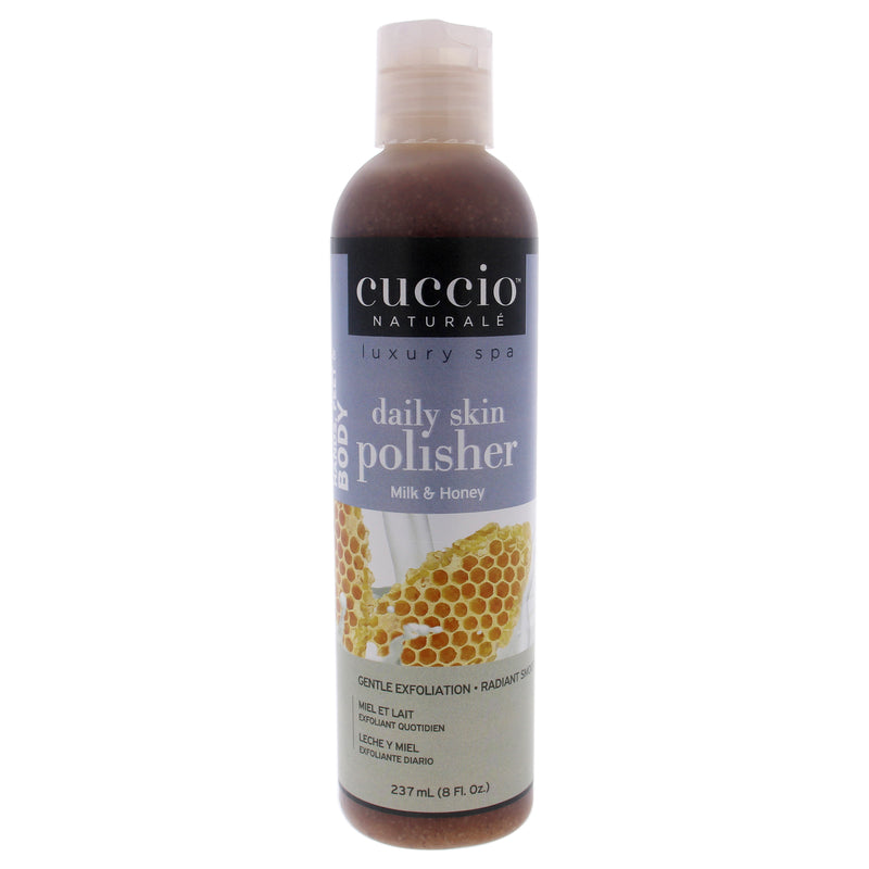 Cuccio Naturale Luxury Spa Daily Skin Polisher - Milk and Honey by Cuccio Naturale for Unisex - 8 oz Scrub
