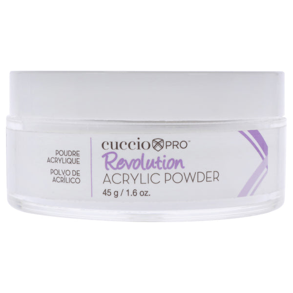 Cuccio Pro Revolution Acrylic Powder - Clear by Cuccio Pro for Women - 1.6 oz Acrylic Powder