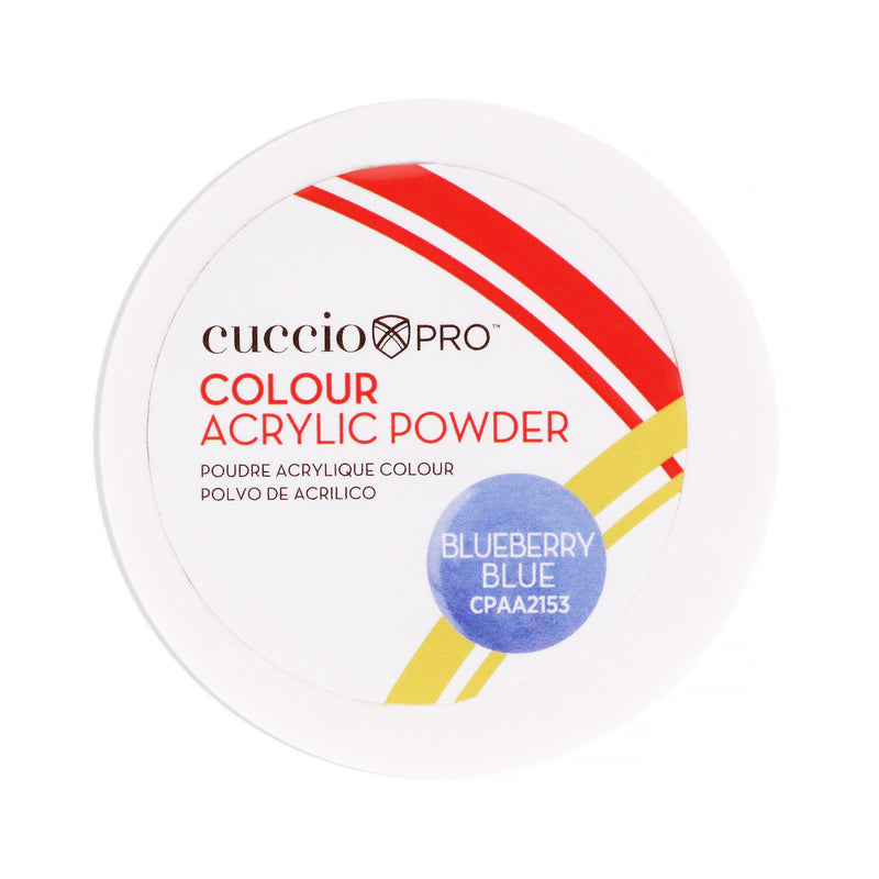 Cuccio PRO Colour Acrylic Powder - Blueberry Blue by Cuccio PRO for Women - 1.6 oz Acrylic Powder