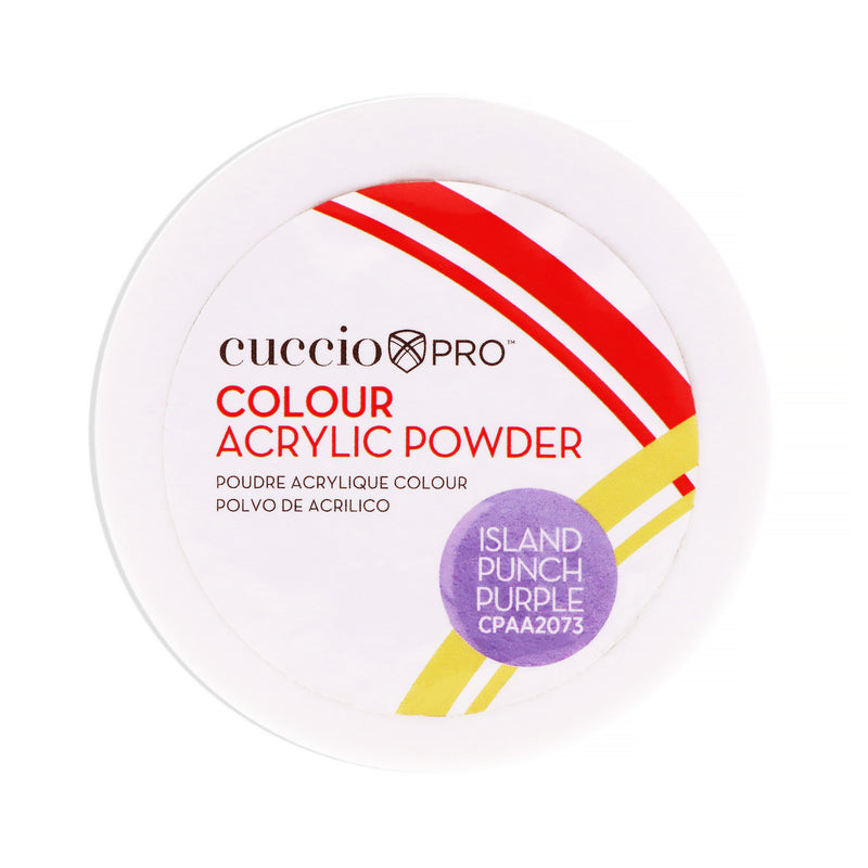 Cuccio PRO Colour Acrylic Powder - Island Punch Purple by Cuccio PRO for Women - 1.6 oz Acrylic Powder