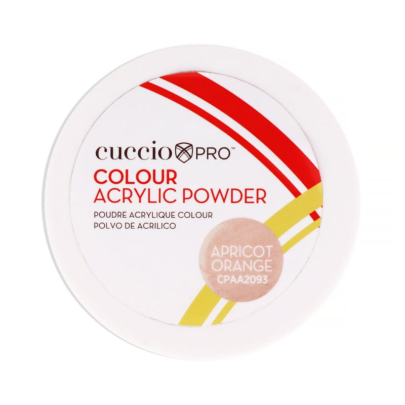 Cuccio PRO Colour Acrylic Powder - Apricot Orange by Cuccio PRO for Women - 1.6 oz Acrylic Powder
