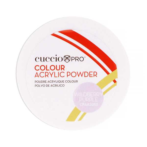 Cuccio PRO Colour Acrylic Powder - Wildberry Purple by Cuccio PRO for Women - 1.6 oz Acrylic Powder
