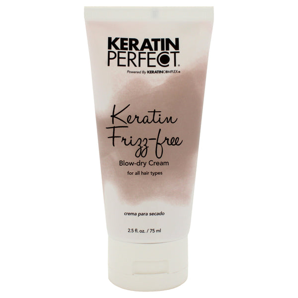 Keratin Perfect Keratin Frizz-Free Blow Dry Cream by Keratin Perfect for Unisex - 2.5 oz Cream