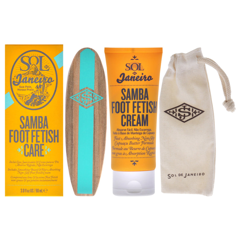 Sol de Janeiro Samba 2-Step Foot Fetish Care by Sol de Janeiro for Unisex - 3 oz Cream