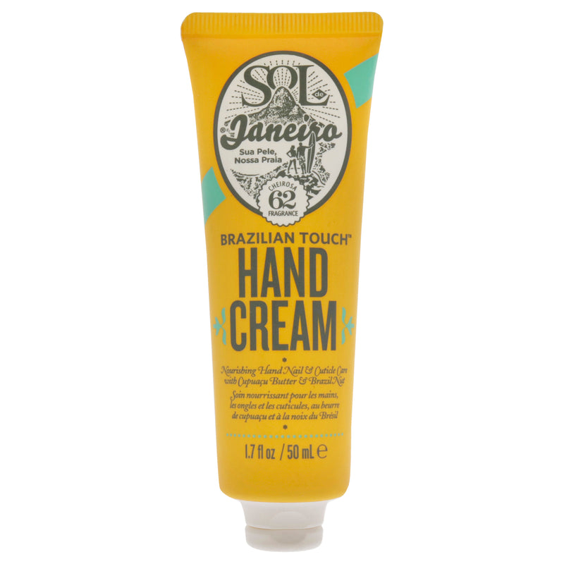 Sol de Janeiro Brazilian Touch Hand Cream by Sol de Janeiro for Unisex - 1.7 oz Cream