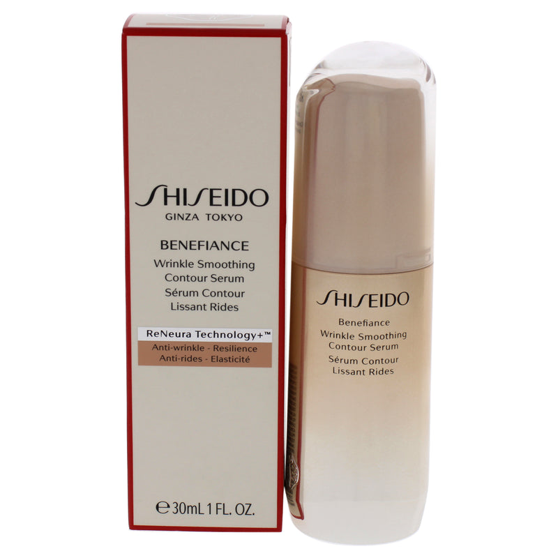 Shiseido Benefiance Wrinkle Smoothing Contour Serum by Shiseido for Women - 1 oz Serum