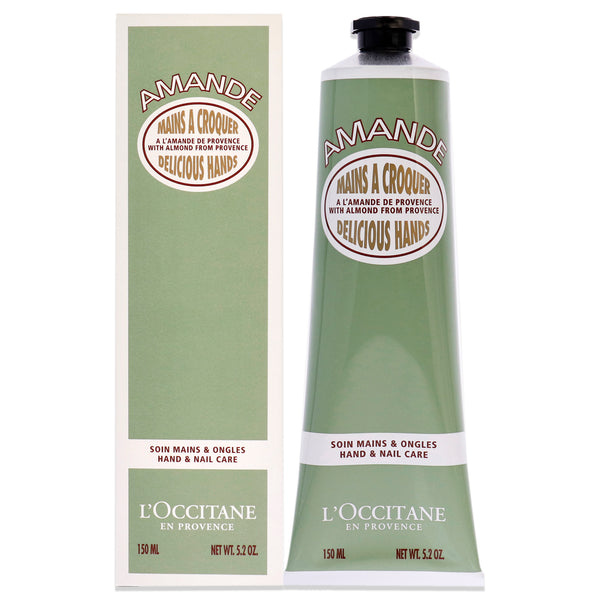 L'Occitane Almond Delicious Hands Cream by LOccitane for Unisex - 5.2 oz Cream