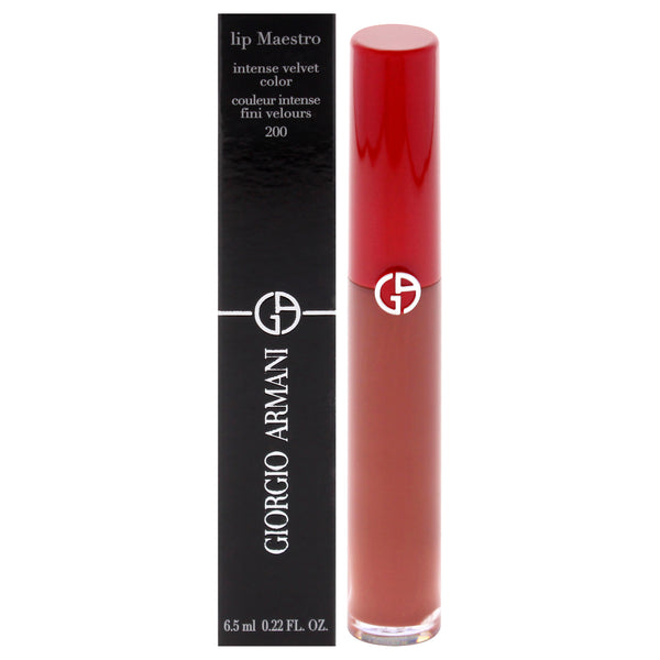 Giorgio Armani Lip Maestro Intense Velvet Color - 200 Terra by Giorgio Armani for Women - 0.22 oz Lipstick