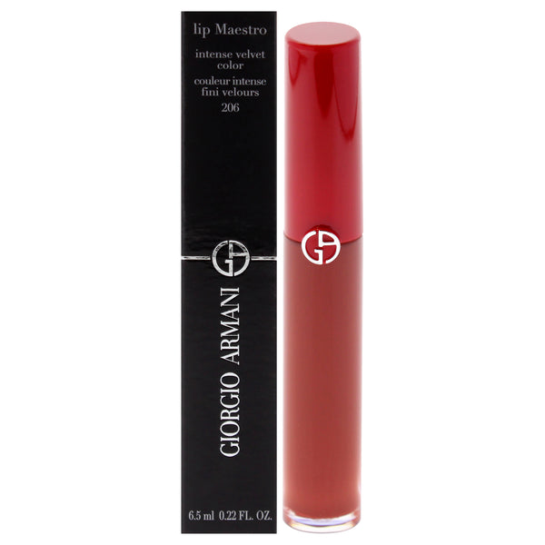 Giorgio Armani Lip Maestro Intense Velvet Color - 206 Cedar by Giorgio Armani for Women - 0.22 oz Lipstick