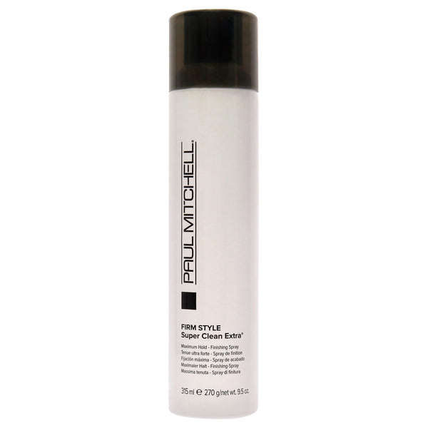 Paul Mitchell Super Clean Extra Finishing Spray - Firm Style by Paul Mitchell for Unisex - 9.5 oz Hair Spray