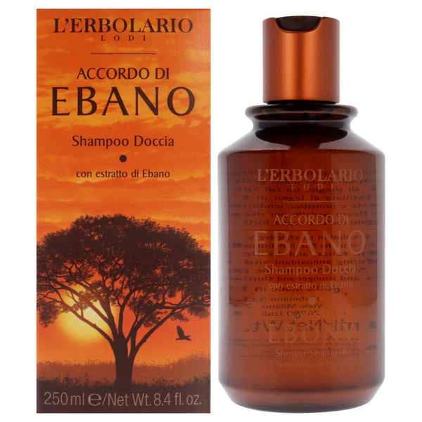LErbolario Shower Shampoo - Notes of Ebony by LErbolario for Unisex - 8.4 oz Shampoo