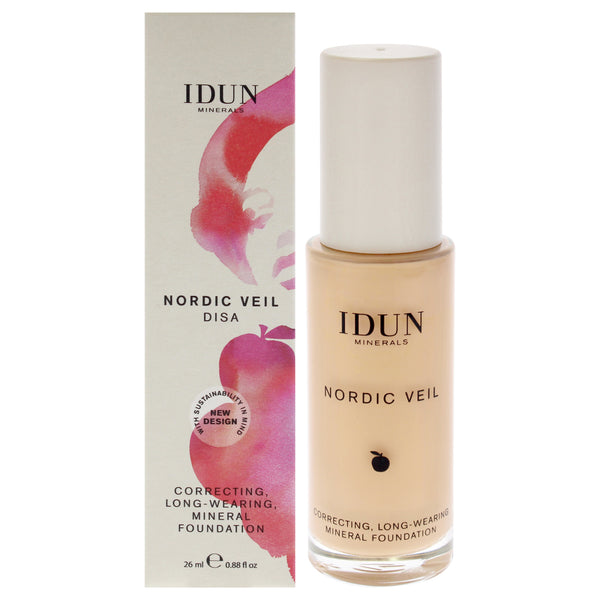 Idun Minerals Nordic Veil Foundation - 307 Disa by Idun Minerals for Women - 0.88 oz Foundation