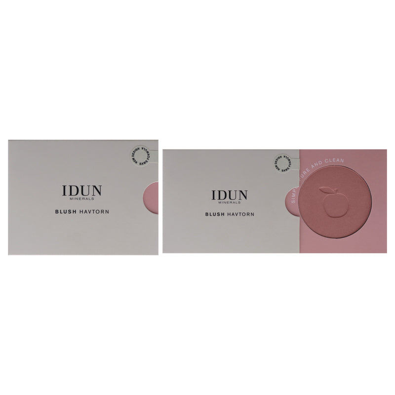 Idun Minerals Blush - 021 Havtorn by Idun Minerals for Women - 0.18 oz Blush