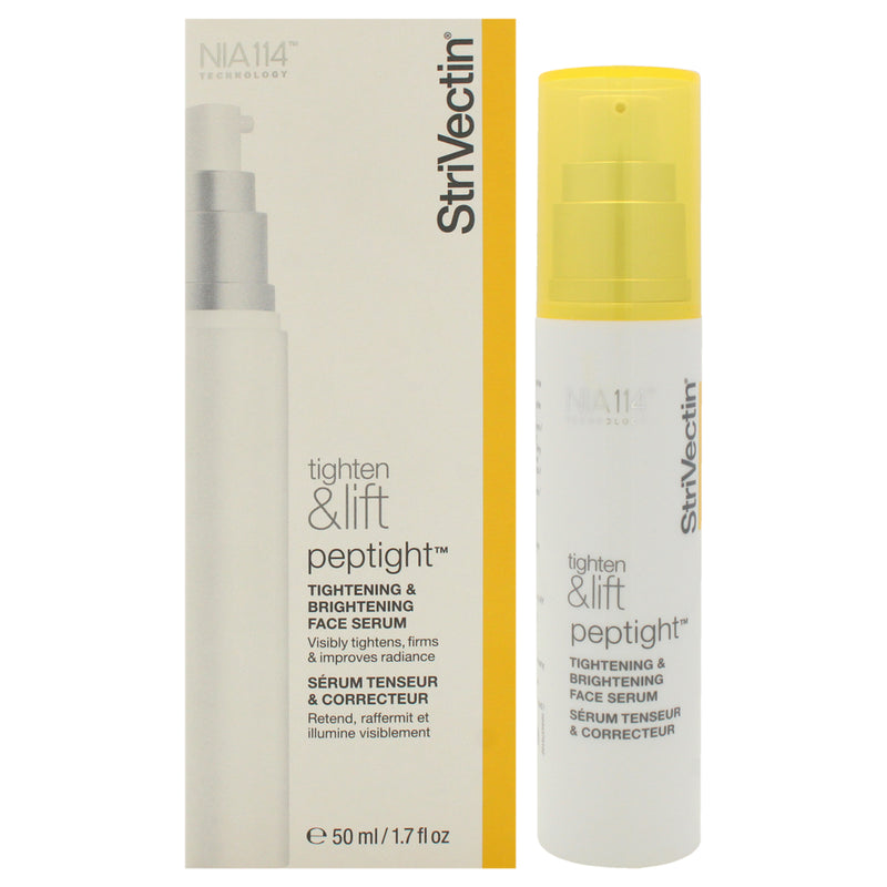 StriVectin Peptight Tightening and Brightening Face Serum by Strivectin for Unisex - 1.7 oz Serum