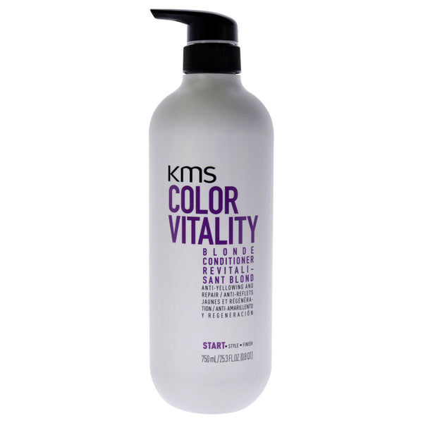 KMS Color Vitality Blonde Conditioner by KMS for Unisex - 25.3 oz Conditioner