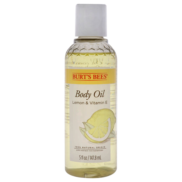 Burt's Bees Body Oil - Lemon and Vitamin E by Burts Bees for Unisex - 5 oz Oil